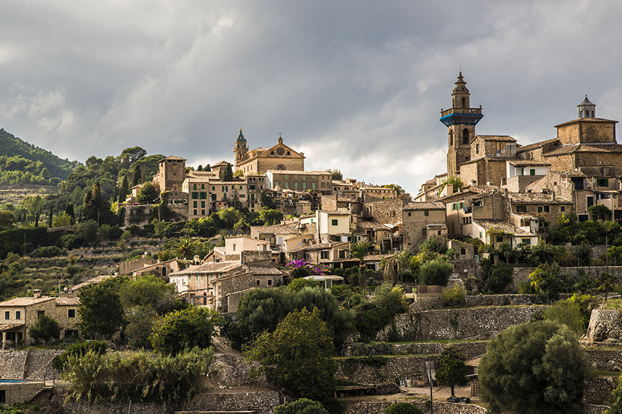 Best off peak holiday destinations in Spain: Valldemossa village in Majorca, Spain